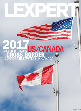 Lexpert publishes 2017 US/Canada Cross-Border Guide – Corporate