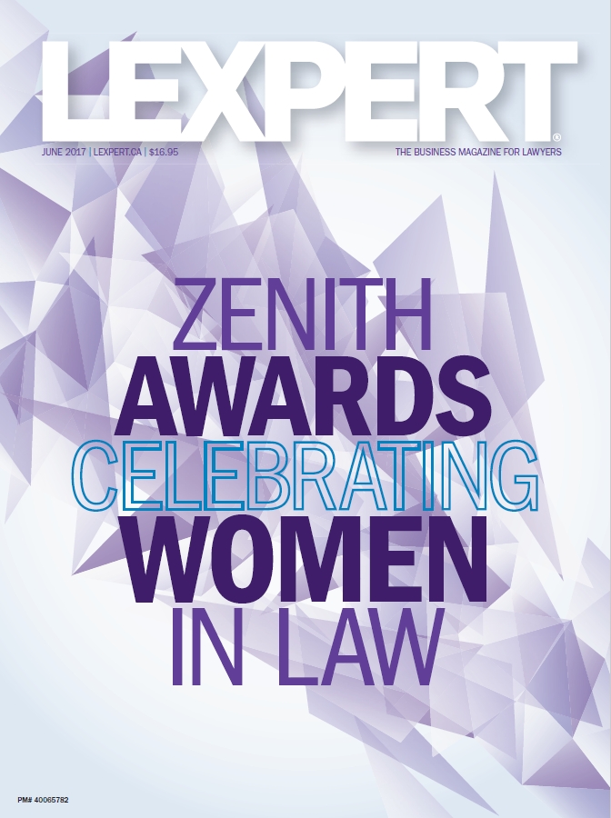 2017 Lexpert Zenith Awards: Celebrating Women in Law