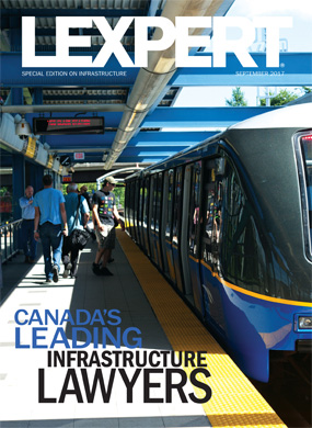 Lexpert publishes 2017 Infrastructure special edition in Globe and Mail’s Report on Business